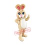 Beautiful Yellow Bunny Mascot Costume