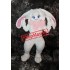 Lovely Lightweight White Rabbit Mascot Costume