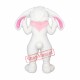 Lovely Lightweight White Rabbit Mascot Costume Lovely Lightweight White Rabbit Mascot Costume