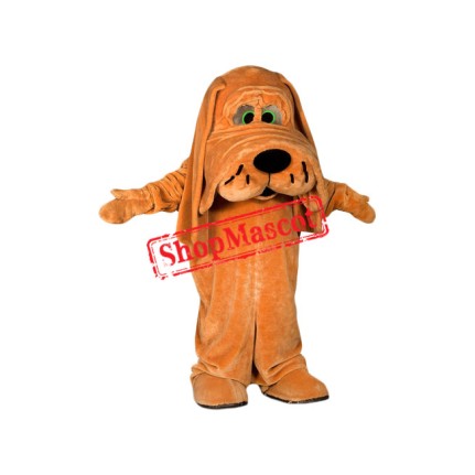 Superb Shar Pei Dog Mascot Costume