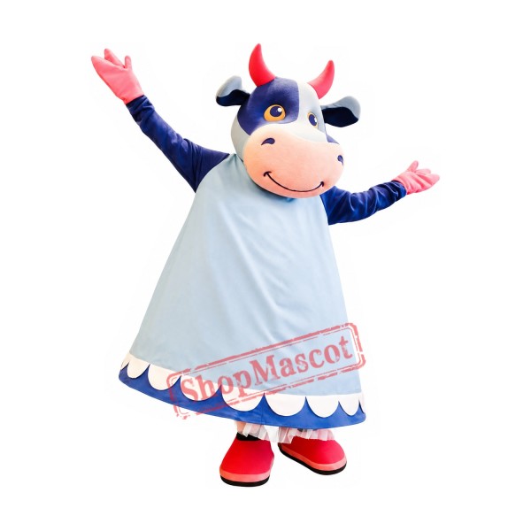 Superb Lightweight Cow Mascot Costume