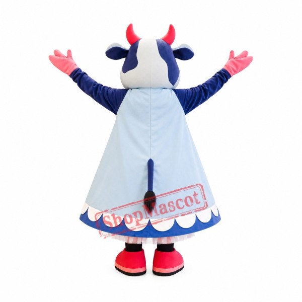 Superb Lightweight Cow Mascot Costume