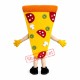 Friendly Lightweight Pizza Mascot Costume Friendly Lightweight Pizza Mascot Costume