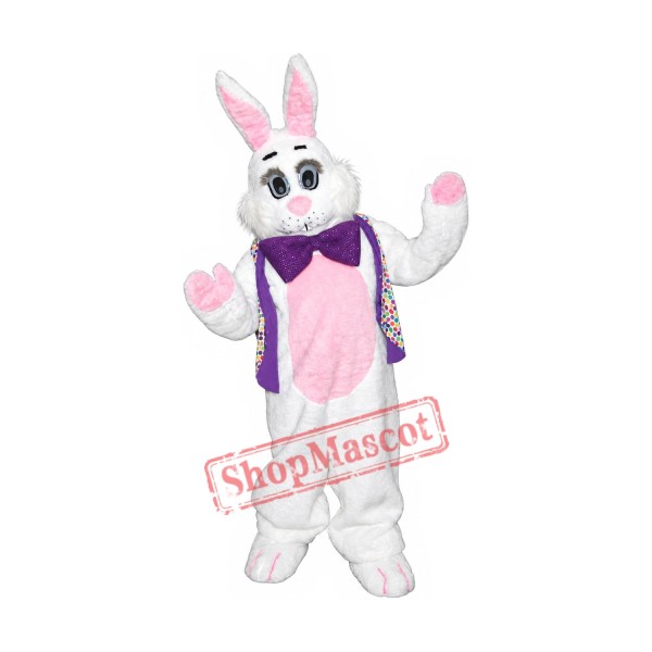 Superb Realistic Easter Bunny Mascot Costume