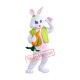 Friendly Easter Rabbit Bunny Mascot Costume