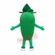Green Pepper Mascot Costume Green Pepper Mascot Costume