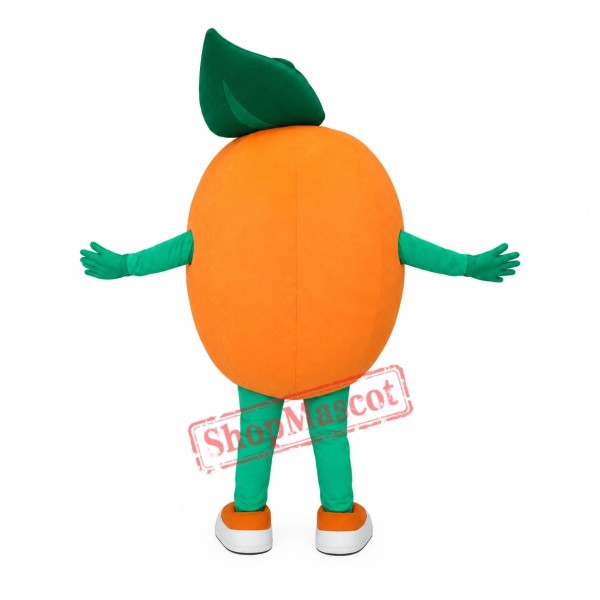 Superb Orange Mascot Costume Superb Orange Mascot Costume