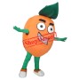 Superb Orange Mascot Costume
