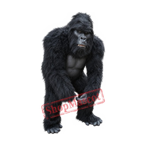 Friendly Lightweight Gorilla Mascot Costume