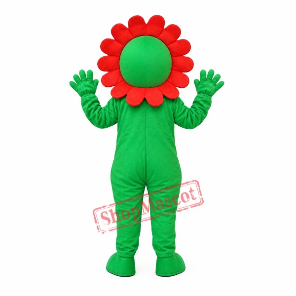 Affordable Sunflower Mascot Costume Affordable Sunflower Mascot Costume
