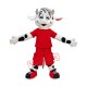 Friendly Cow Boy Mascot Costume Friendly Cow Boy Mascot Costume