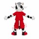 Friendly Cow Boy Mascot Costume Friendly Cow Boy Mascot Costume