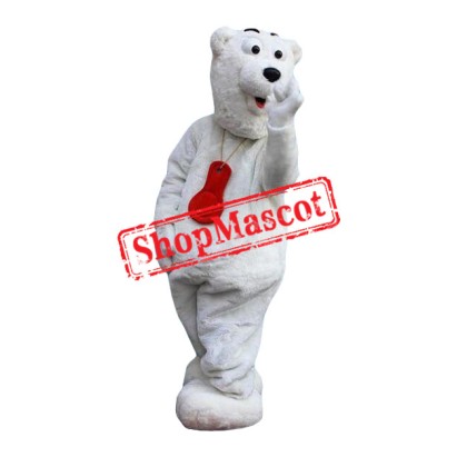 Cute Lightweight Polar Bear Mascot Costume