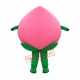 Fruit Pink Peach Mascot Costume Fruit Pink Peach Mascot Costume