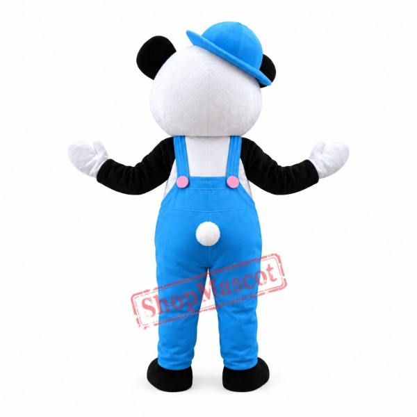 Affordable Friendly Panda Mascot Costume Affordable Friendly Panda Mascot Costume