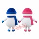 Affordable Happy Snowman Mascot Costume