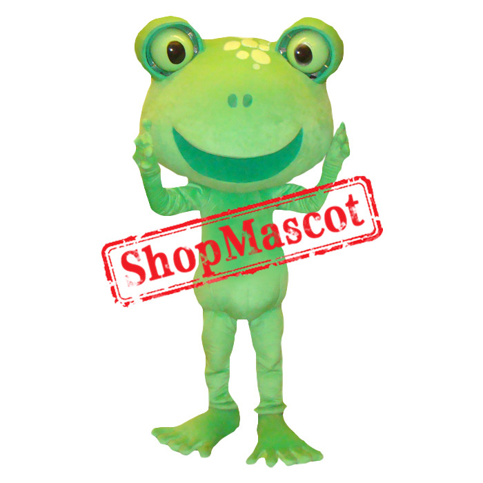 Affordable Green Lightweight Frog Mascot Costume