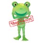Affordable Green Lightweight Frog Mascot Costume