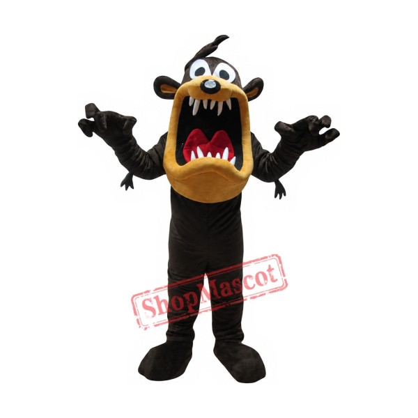 Brown Monster Mascot Costume