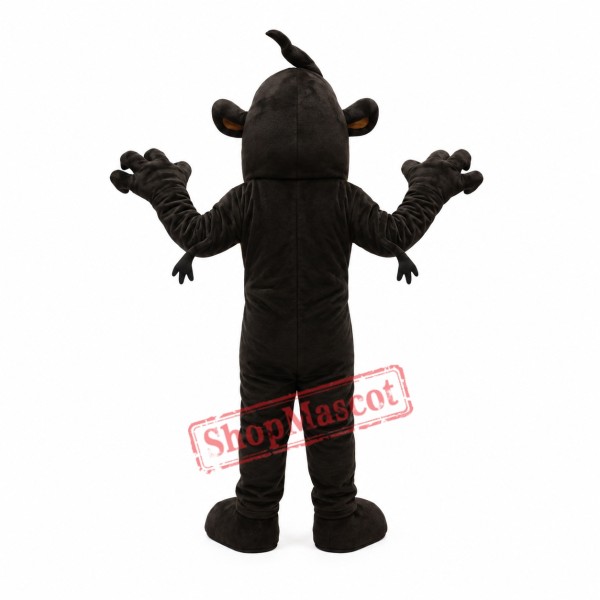 Brown Monster Mascot Costume Brown Monster Mascot Costume