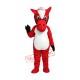 Affordable Red Horse Mascot Costume
