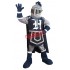 Friendly Lightweight  Blue Knight Mascot Costume