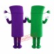 Friendly Lightweight Bamboo Mascot Costume