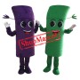 Friendly Lightweight Bamboo Mascot Costume