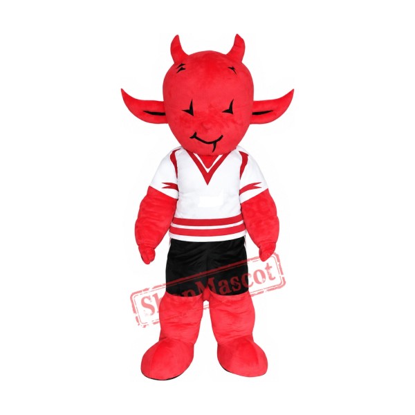 Happy Devil Mascot Costume Happy Devil Mascot Costume