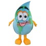 Global Water Drop Mascot Costume