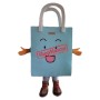 Happy Shopping Bag Mascot Costume