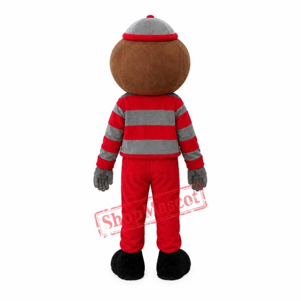 Affordable Brutus Buckeye Mascot Costume Affordable Brutus Buckeye Mascot Costume