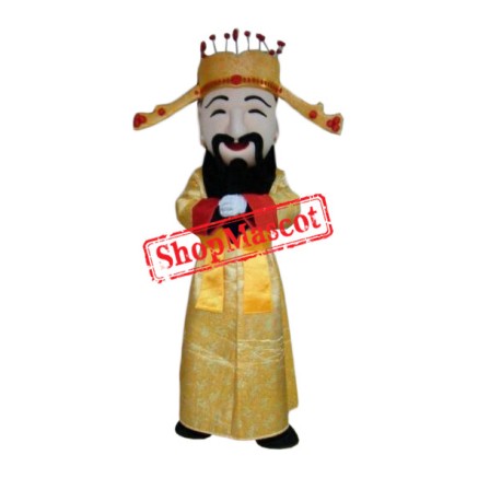 Chinese Spring Festival God of Wealth Mascot Costume