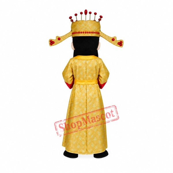 Chinese Spring Festival God of Wealth Mascot Costume Chinese Spring Festival God of Wealth Mascot Costume