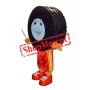 Large Car Wheel Tire Mascot Costume