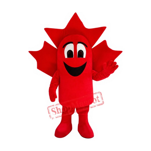 Canada Maple Leaf Mascot Costume
