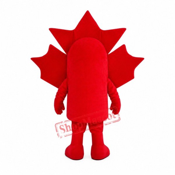 Canada Maple Leaf Mascot Costume Canada Maple Leaf Mascot Costume