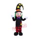 Friendly Clown Girl Mascot Costume