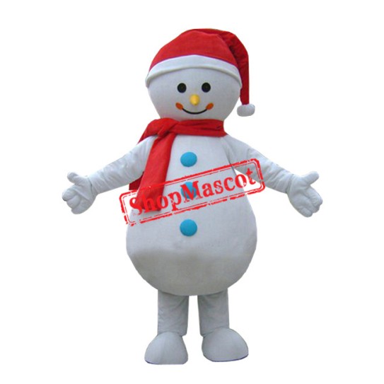 Affordable Snowman Mascot Costume