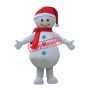 Affordable Snowman Mascot Costume