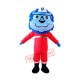 Affordable Blue Lion Mascot Costume Affordable Blue Lion Mascot Costume