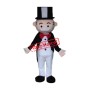 Superb Monopoly Man Mascot Costume