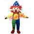 Colorful Clown Mascot Costume