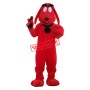 Affordable Lightweight Red Dog Mascot Costume