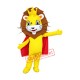 Affordable Happy King Lion Mascot Costume