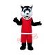 College Sport Lightweight Wolf Mascot Costume College Sport Lightweight Wolf Mascot Costume