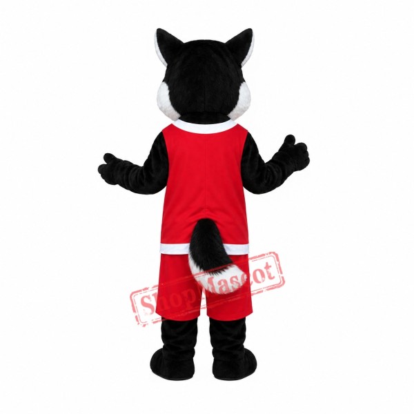 College Sport Lightweight Wolf Mascot Costume College Sport Lightweight Wolf Mascot Costume