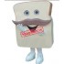 Happy Lightweight Bread Mascot Costume