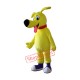 Happy Lightweight Yellow Dog Mascot Costume Happy Lightweight Yellow Dog Mascot Costume