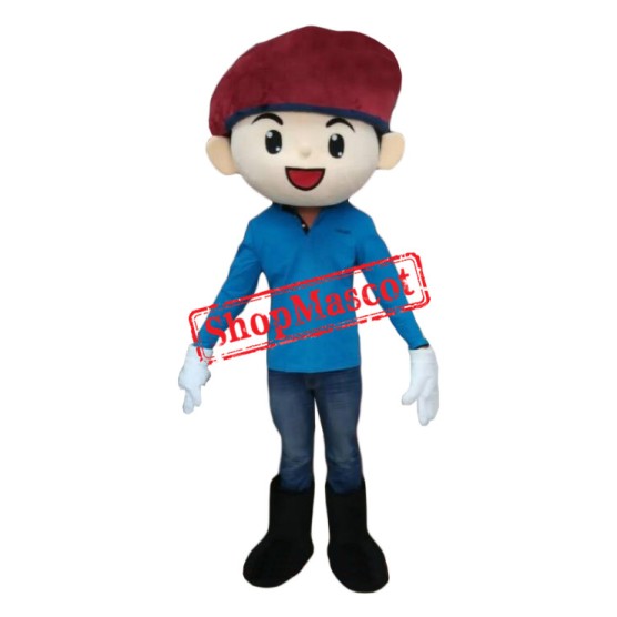 Young Policeman Mascot Costume